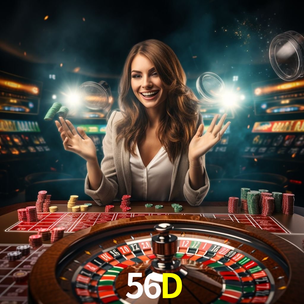 56D: Jogos de Caça-Níqueis-Altas Recompensas, Roleta-Velocidade, Blackjack-Desafios Máximos